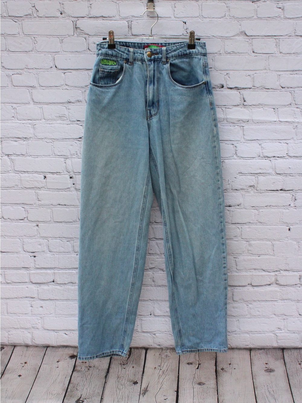 Empyre Light Wash Baggy Skate Jeans Size 0